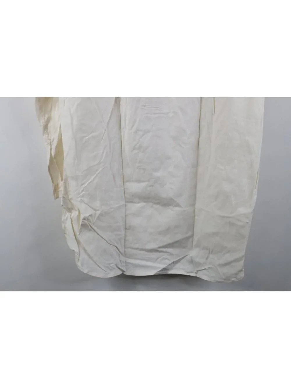 Deadstock  1950s Unissued German Military Mens 36 Hospital Grandpa Shirt White